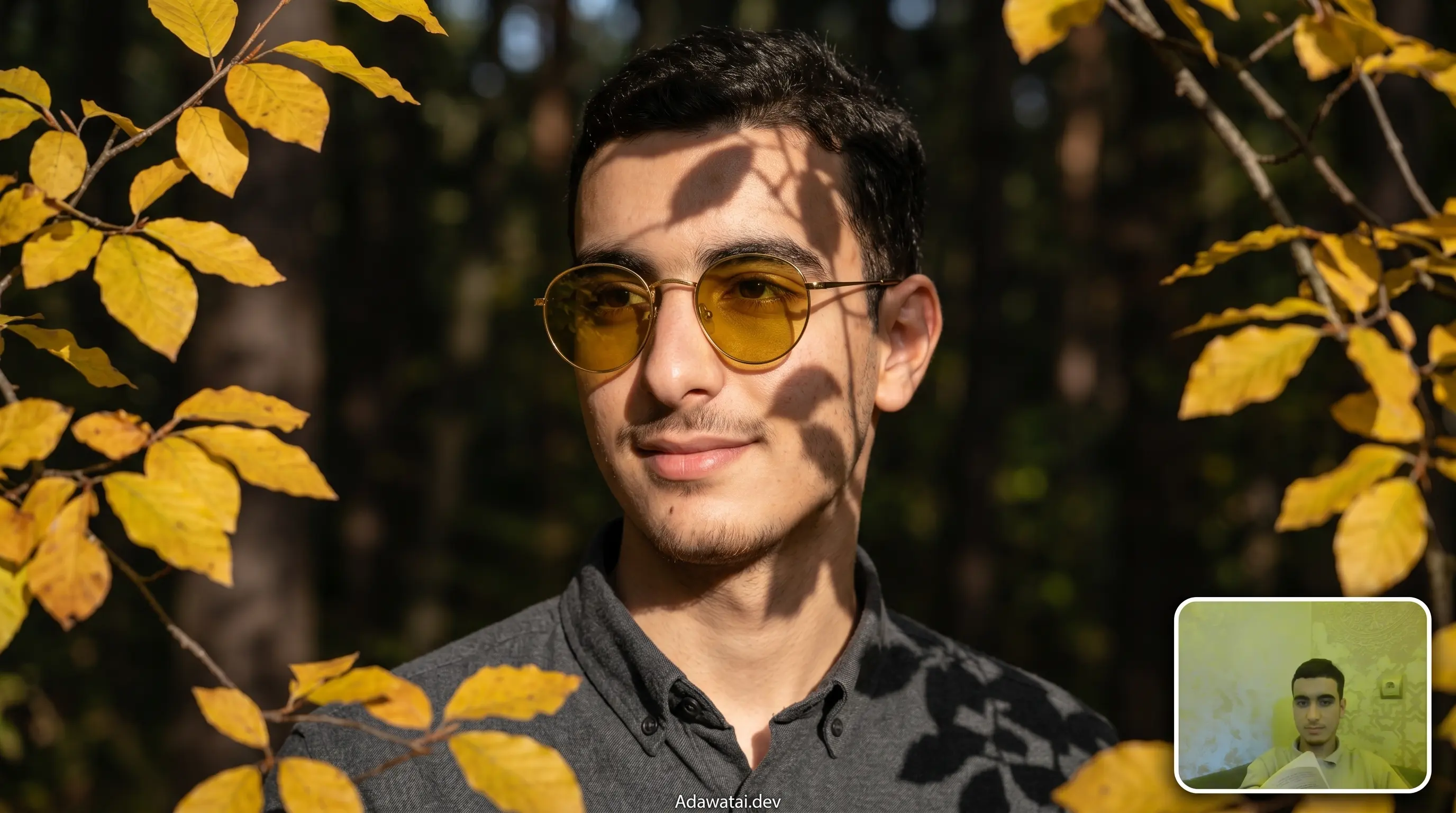 Dappled Forest Portrait